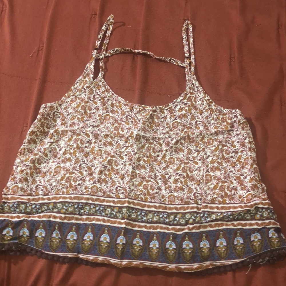 Printed tank top